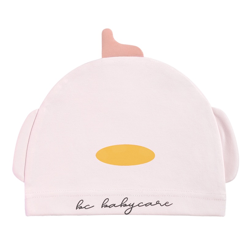 babycare婴儿帽子宝宝新生幼儿胎帽 纯棉春秋冬保暖初生0-3-6个月 0-2个月 里斯小鸡