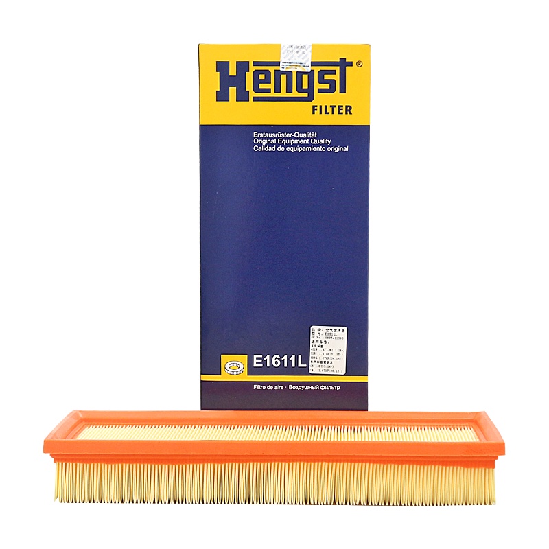 汉格斯特(hengst)空气滤E1611L适配雪铁龙/天逸/世嘉/谛艾仕/标致/风神AX7