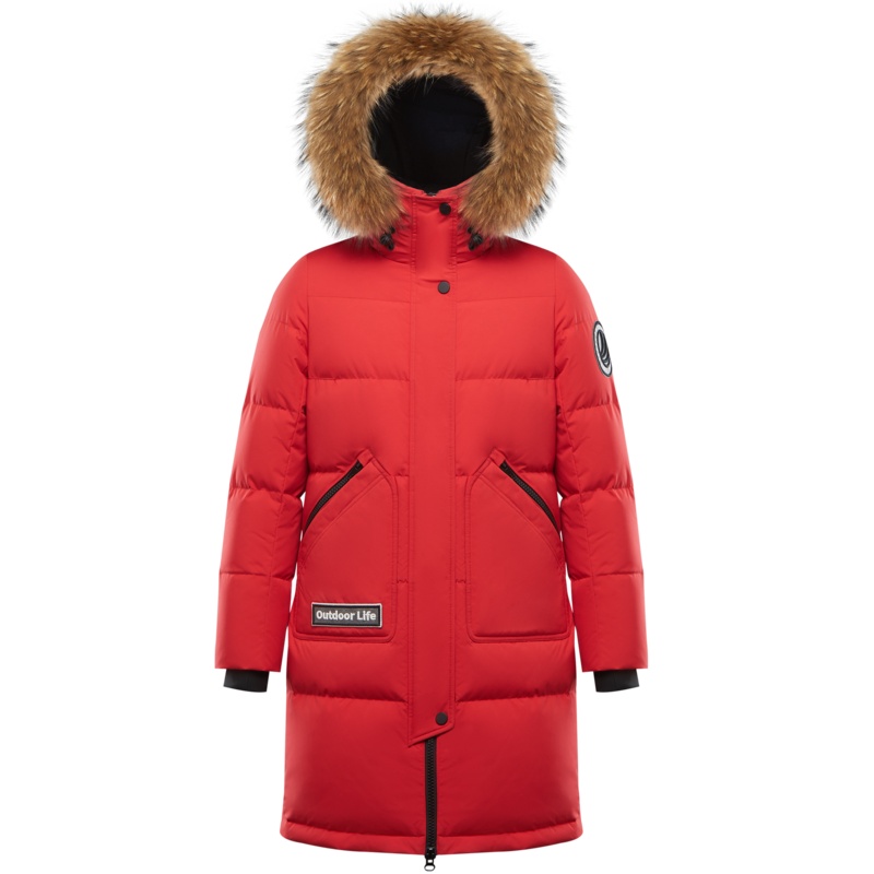 波司登2020新款羽绒服女极寒鹅绒大白鹅中长款冬季B00142308