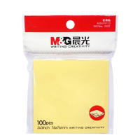 晨光文具 记事贴 3X3优事贴100页AS33A10110 YS-03 便签纸