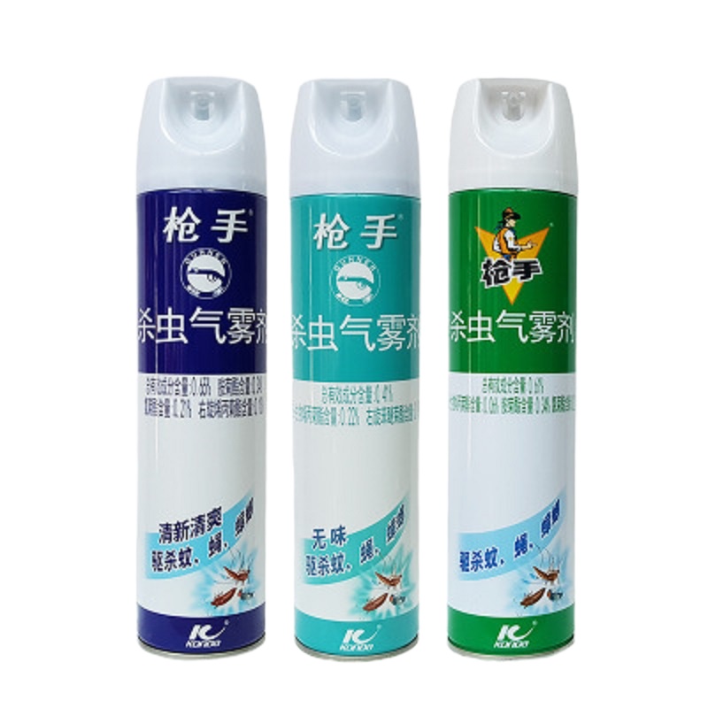 枪手气雾杀虫剂600ml无味杀虫剂 清新清爽油剂SCJDJ点睛