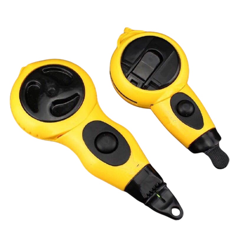 线长30米自动墨斗手动自动划线器古达塑料墨斗_木支架古堡石装钞外在