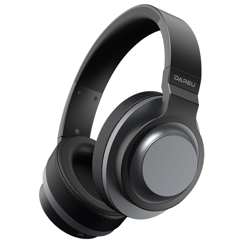 达尔优 EH765盗梦人 无线头戴式蓝牙运动耳机 音乐降噪耳麦 (手机电脑 HIFI重低音 立体声) 盗梦人[黑灰色]