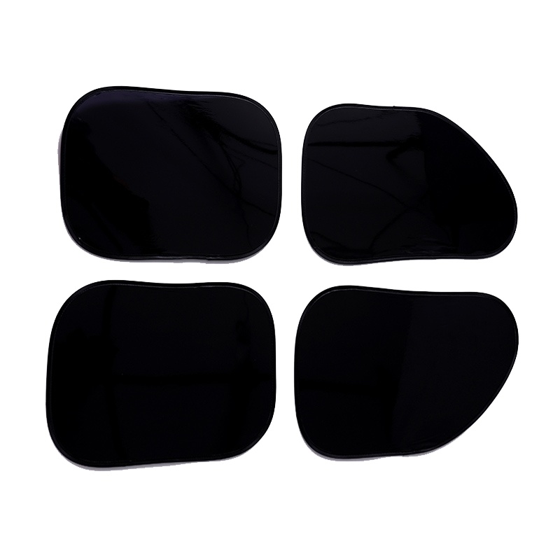 新款汽车防晒隔热遮阳挡夏季车内静电贴侧挡车窗车用窗帘遮光帘遮阳板 4片套装送前档 抖音