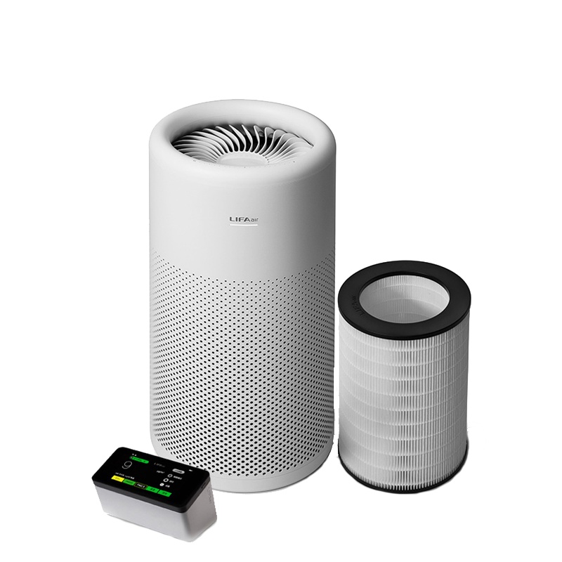 芬兰LIFAair 空气净化器LA350智能除雾霾PM2.5除甲醛净化器330颗粒物CADR值家用卧室小型除二手烟监测仪