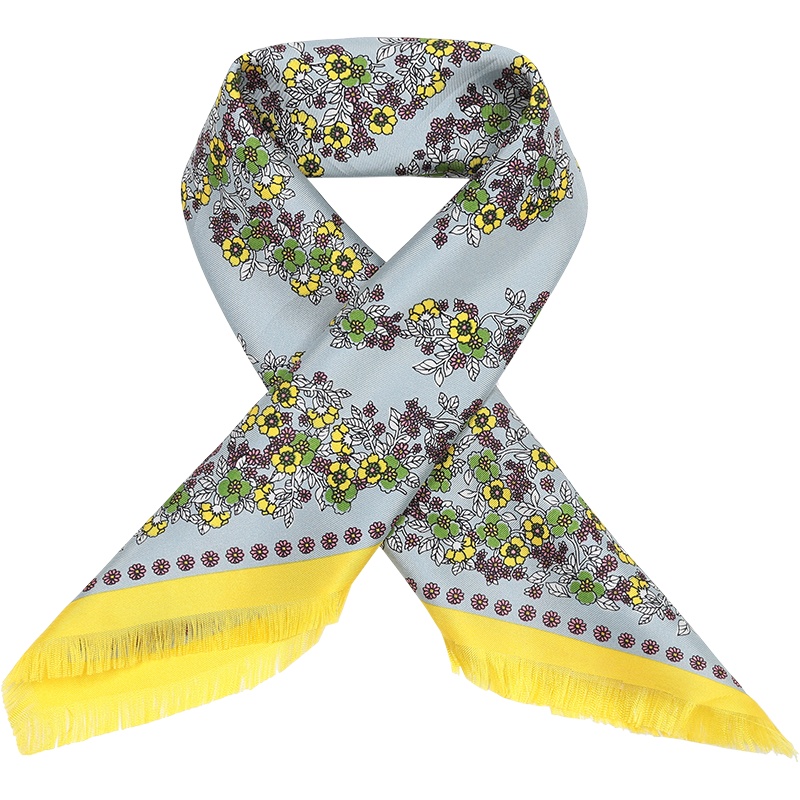 TORY BURCH 托里·伯奇 奢侈品 TB围巾 女士 桑蚕丝方巾丝巾围巾 77331