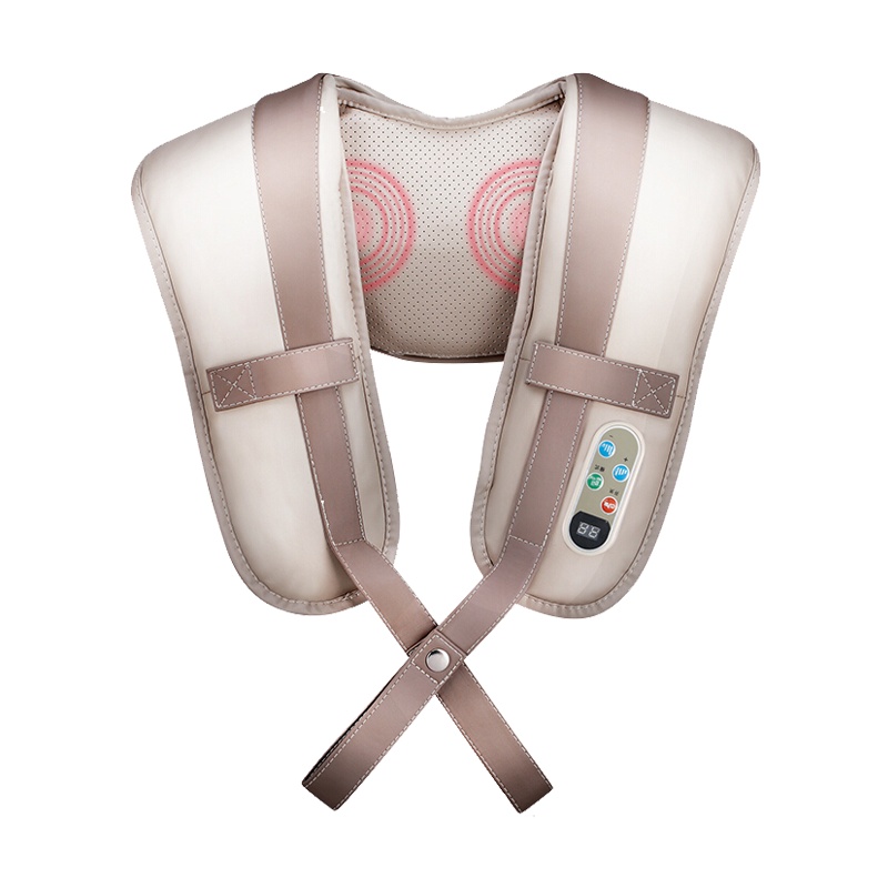 SKG 4001按摩器肩颈椎按摩披肩 家用捶打按摩仪多功能温热理疗按摩敲敲 按摩枕