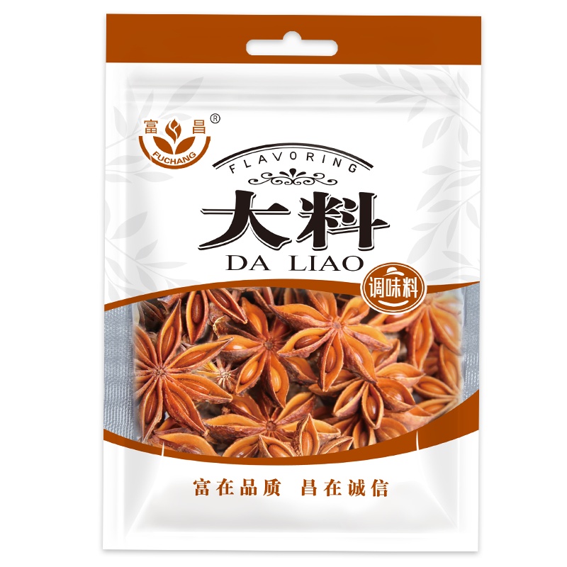 富昌 大料50g 八角大茴厨房调味火锅调料香辛料佐料炖肉料