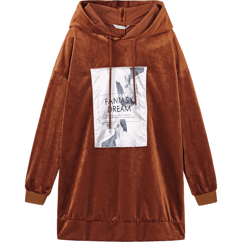 ERAL/艾莱依套头欧洲站秋装2018新款卫衣女宽松中长款