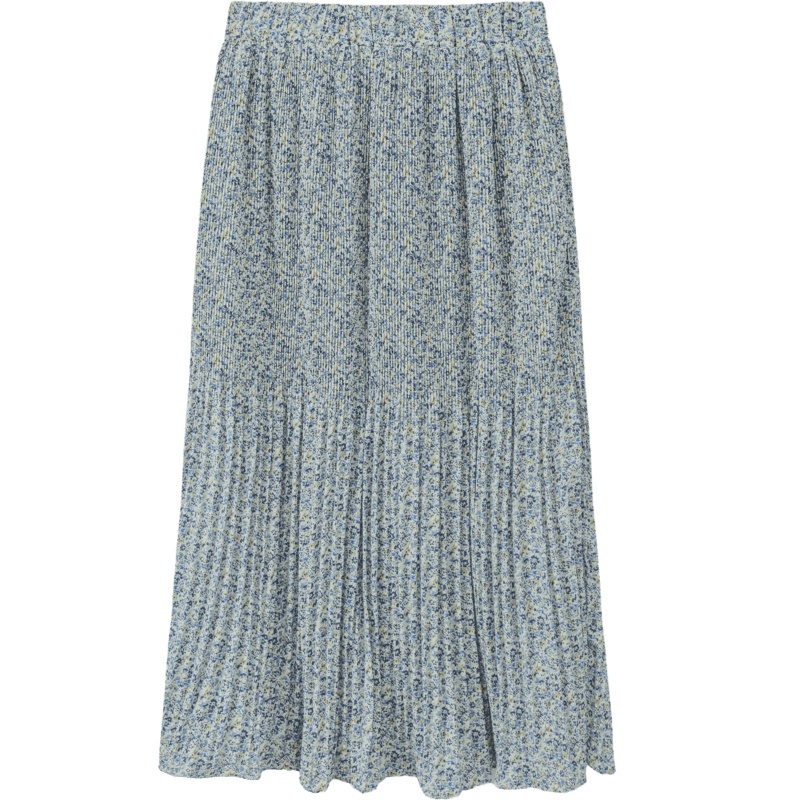 OtherMix碎花褶皱半身裙2021年夏季新款韩版时尚薄款高腰百褶裙子