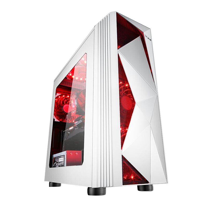 攀升 赛格黑 游戏主机台式电脑 组装机 (九代新品I5 9400F 16G GTX1660TI 480G固态）电脑台式机 组装高端游戏主机 游戏电脑台式机 吃鸡电脑 台式电脑全套