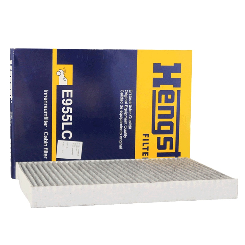 汉格斯特(hengst)活性炭空调滤E955LC适配老款A6/C5/老A4/B6/7