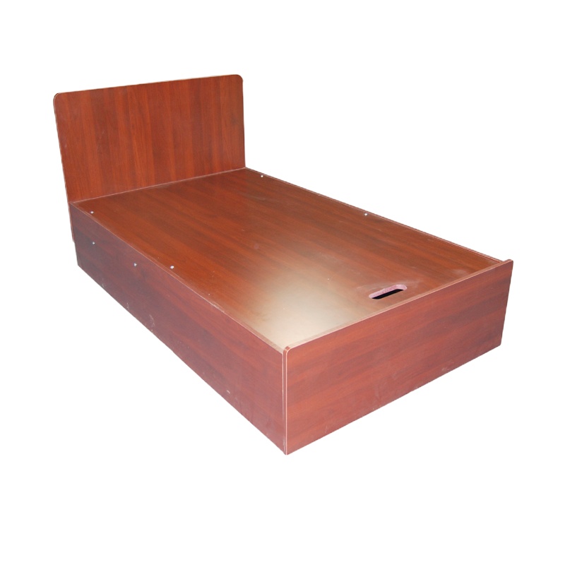 LMFU 单人床1200*2000mm 板式带液压床箱