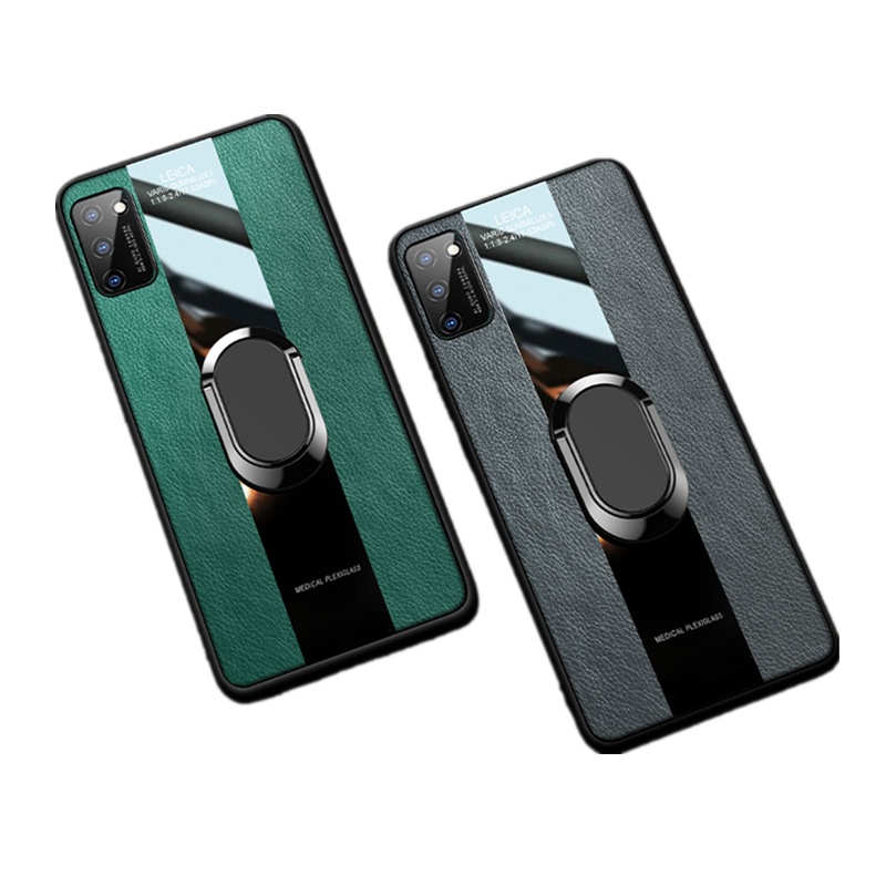 [送膜]高铭宣 荣耀V30pro手机壳v30pro/30s皮套华为保护套男款指环扣软壳手机套