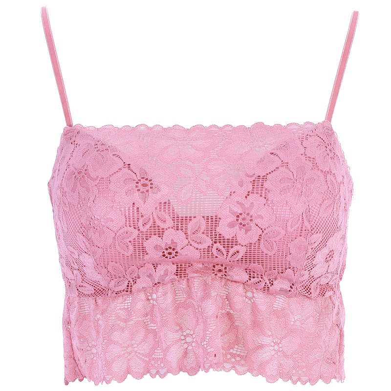 依曼丽无钢圈文胸蕾丝薄款性感三角杯小胸舒适吊带美背穿搭内衣DYK8103