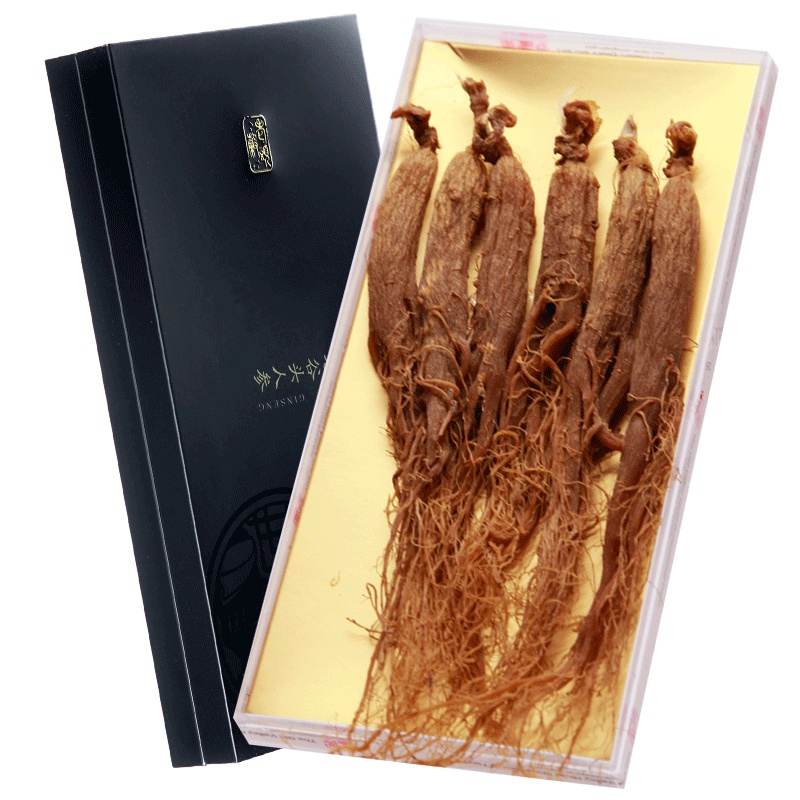 谷记老谷头(GUJI LAOGUTOU) 红参整支 90g 煲汤泡酒 滋补保健 不加糖