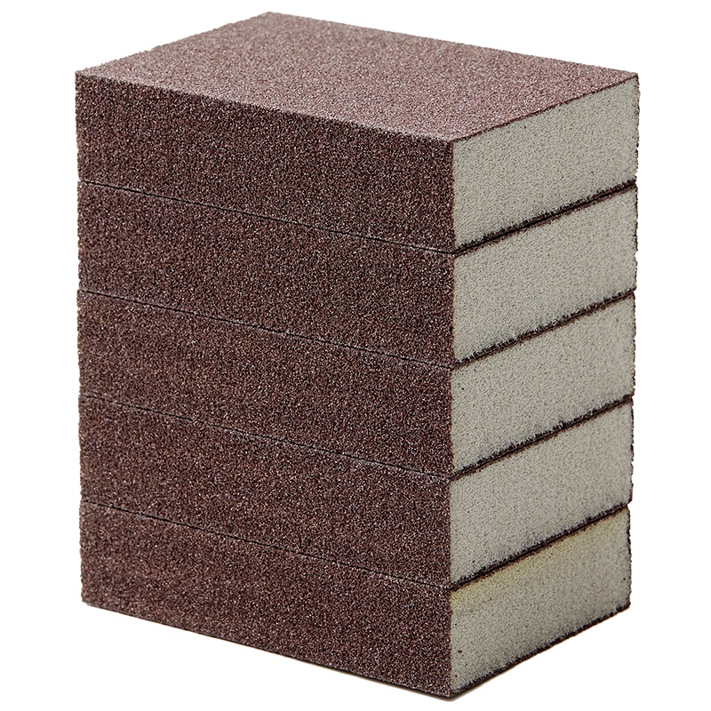 苏宁极物金刚砂强力去垢擦 5片装加厚金刚砂海绵擦锅洗锅神器除锈刷锅底除垢不锈钢锅清洁去污魔力