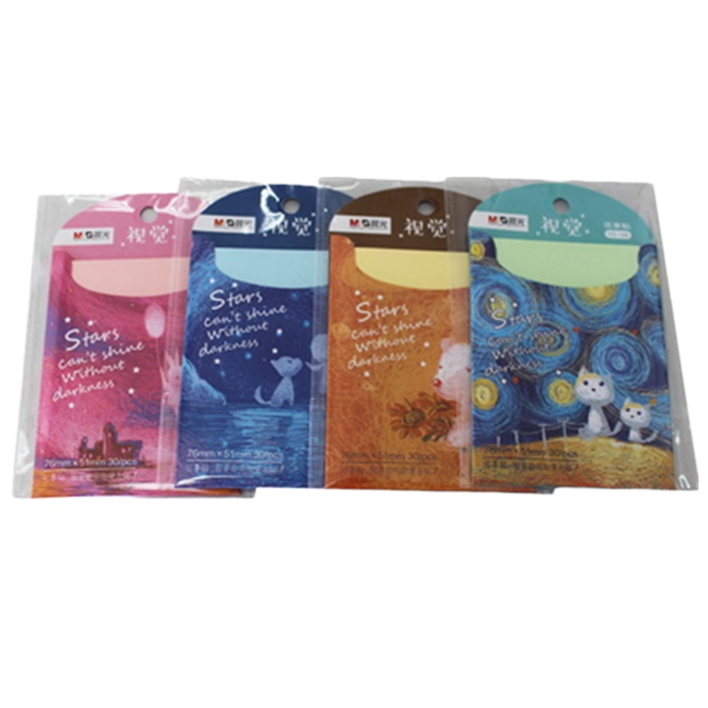 晨光文具(M&G) 新品便利贴 视觉彩绘系列优事贴便条纸 YS-190 20包装