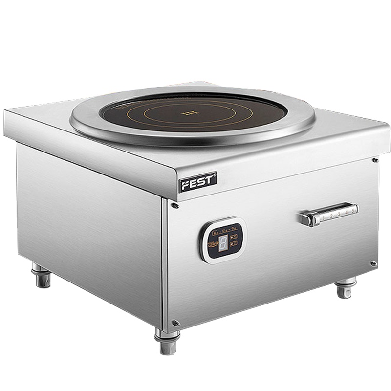 FEST商用电磁炉15KW平面爆炒炉大功率电磁灶台式电池炉平汤炉厨房商业设备饭堂酒店15kw 15千瓦平面电磁炉 送四样