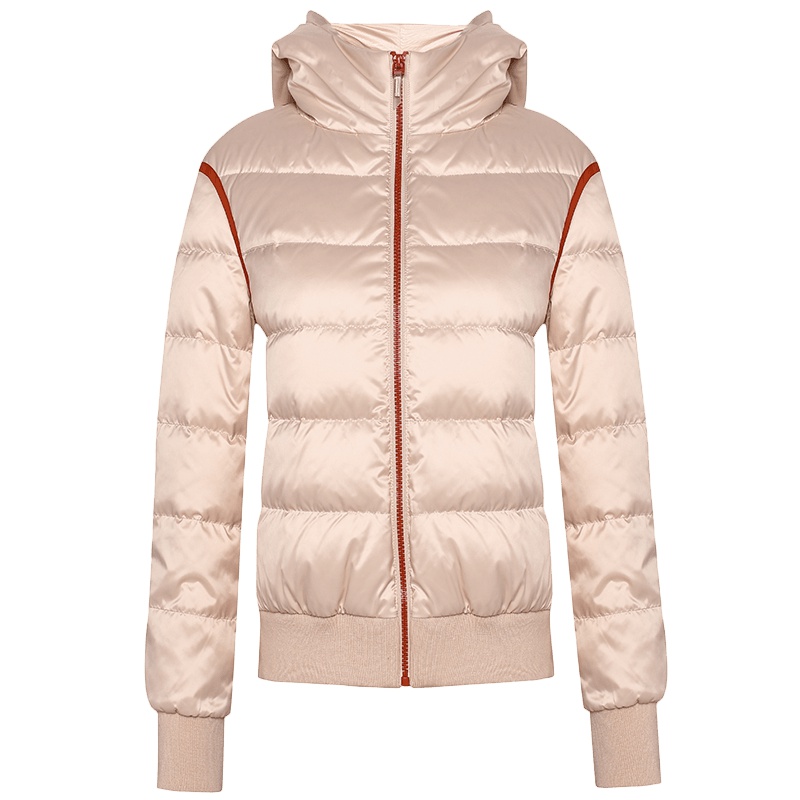 ERAL/艾莱依冬装短款羽绒服连帽修身显瘦羽绒衣女轻薄2067D