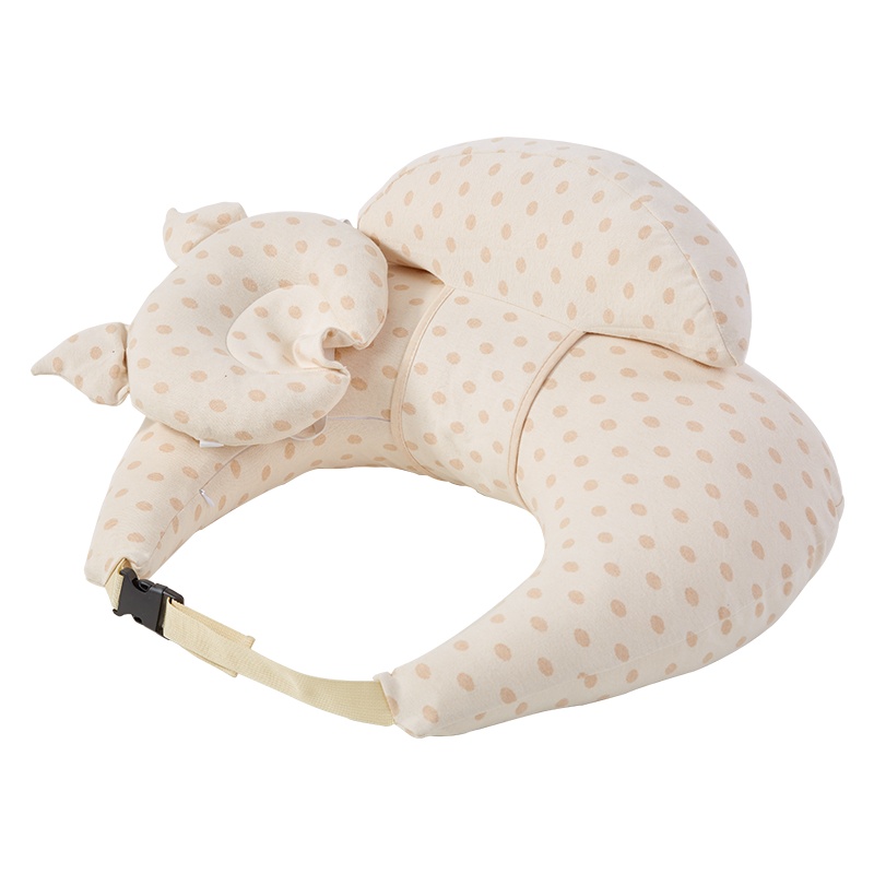 婴蓓 喂奶神器彩棉哺乳枕头护腰椅子新生儿坐月子抱孩子婴儿横抱凳(型号CMBRZ)