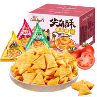 [领卷299-210]刻凡[尖角酥脆多300g]口味办公室休闲小吃整箱怀旧童年膨化零食品