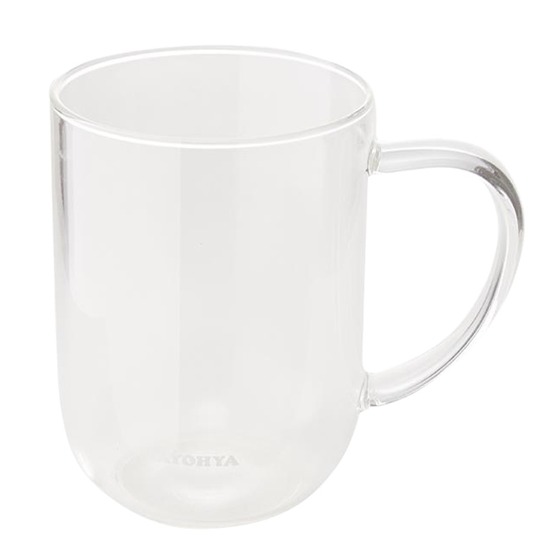 多样屋（TAYOHYA）悦友500ml明雅不锈钢透明耐热玻璃水杯_545 （单位：件）