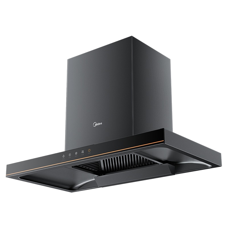 美的(Midea)抽油烟机 18立方大吸力欧式智能自清洗WIFI控制家用厨房排烟抽油烟机吸油烟机抽烟机T39S