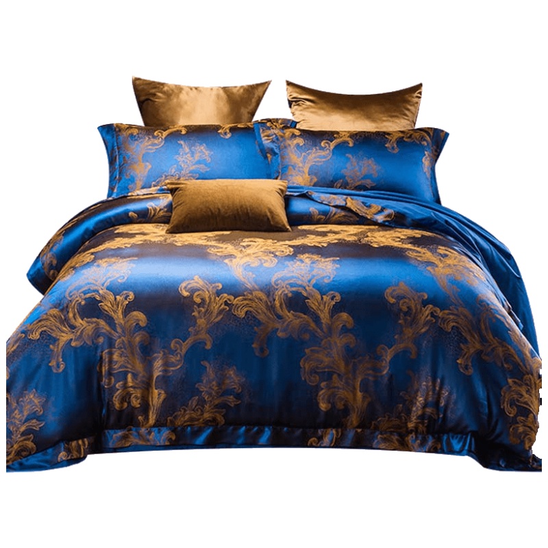 维科家纺专柜同款欧式提花四件套套件1.5米床被套床单