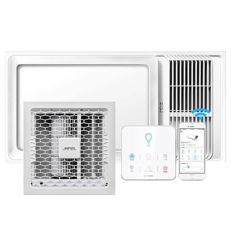 奥普浴霸A6+奥普凉霸1DGY省薪套餐 超薄智能风暖浴霸 大风力吹风扇 集成吊顶式线控式