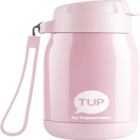 特百惠(Tupperware)cc吸管保温杯330ml儿童学生成人时尚不锈钢保温杯 330ml粉蓝色(带吸管)