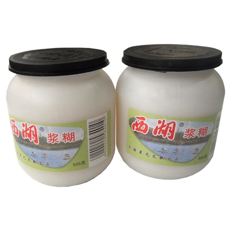 企采严选 浆糊塑料瓶装浆糊 500克白胶水对联宣传画广告张贴裱画