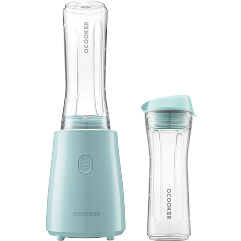 圈厨 榨汁机便携随身杯 迷你榨水果汁机全自动 电动小型原汁机 蔬菜果汁杯 青春版 梦幻蓝