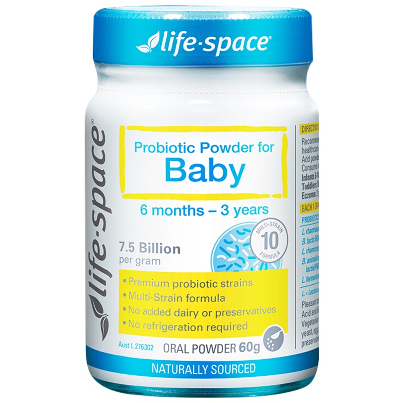 [效期至2022-3-1]Life Space生命领域婴幼儿益生菌粉60g/罐装粉剂营养素6-36个月儿童宝宝调理肠胃