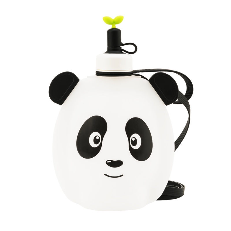 Sillymann 朱莫妮熊猫款 可折叠硅胶水袋 250ml