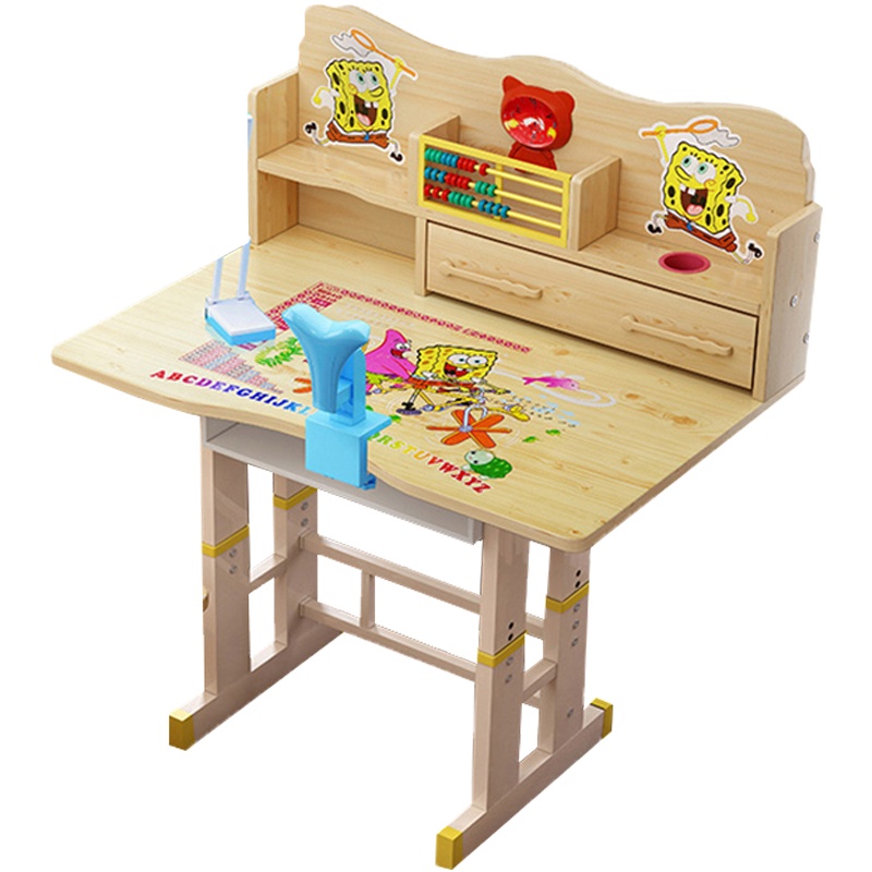 鑫金虎 办公家具学习桌书桌简约家用课桌写字桌椅套装书柜组合