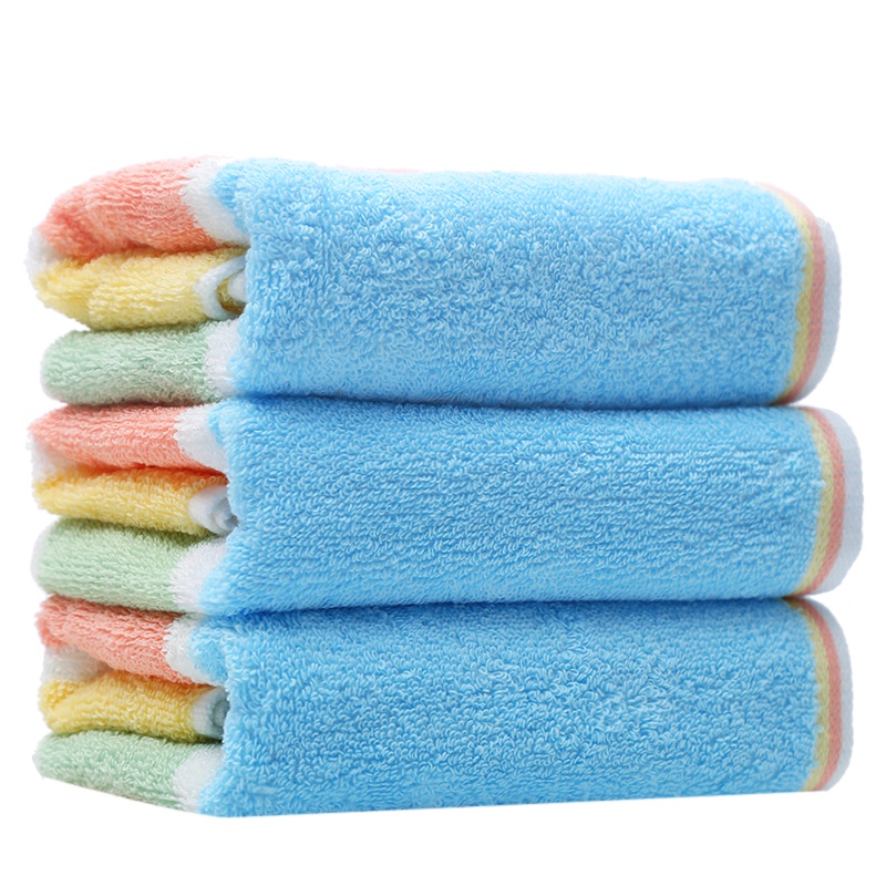 金号纯棉洗脸毛巾家用柔软洗澡吸水全棉加厚三条装68*34cm