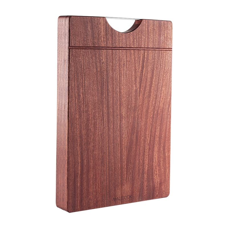 美厨(maxcook)乌檀木砧板菜板 加大加厚天然实木整木案板和面板家用切菜板 可剁骨45*30*3cm MCPJ900