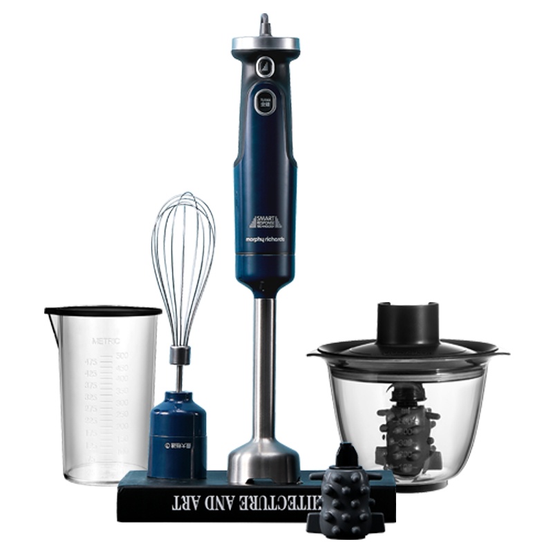 摩飞电器(Morphyrichards)MR6006(蓝色)多功能小型料理机婴儿辅食机手持家用搅拌料理棒