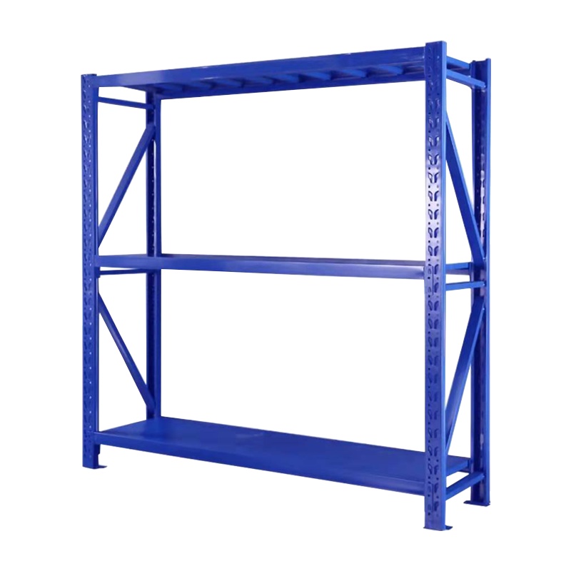 工霸(GONGBA)3层蓝色货架 置物架 蓝色 2000*600*2000MM承重200公斤 1个