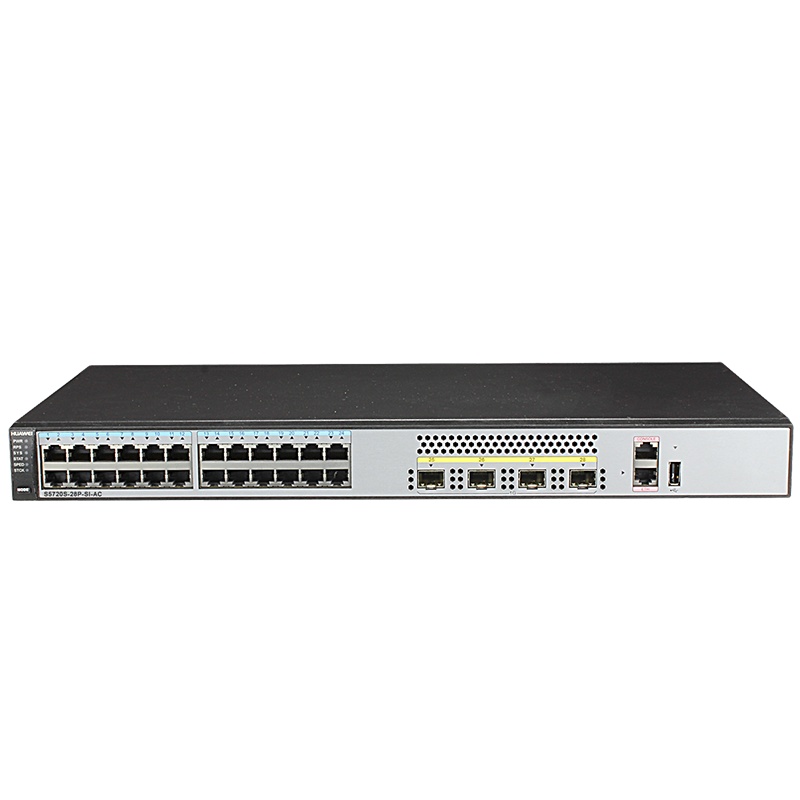 华为(HUAWEI)S5720S-28P-SI-AC 24口全千兆三层网管网络核心交换机 4个千兆光口 支持VLAN 支