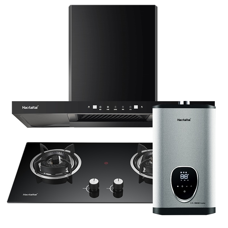 好太太油烟机燃气灶套餐 烟灶热三件套E902+2309A+X113