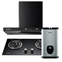 好太太油烟机燃气灶套餐 烟灶热三件套E902+2309A+X113