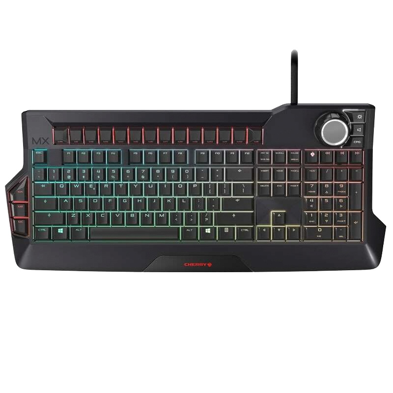 【官方旗舰店】樱桃（Cherry）MX Board 9.0 G80-3980RGB背光游戏机械键盘 绝地求生吃鸡键盘红轴