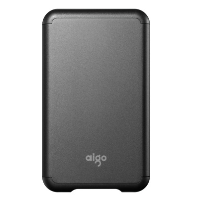 爱国者(aigo)S7 移动固态硬盘(PSSD) 250GB 灰色 读速高达520MB/s USB 3.1 金属抗震防摔 高速传输 海量存储 多色可选