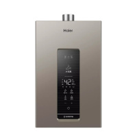 Haier/海尔燃气热水器 智能家用13升恒温节能 洗澡强排式家用出租K-L-3燃气热水器水伺服务恒温wif智控上门安装