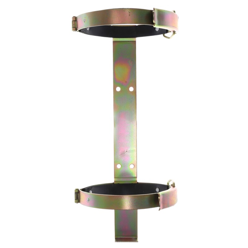 神龙 灭火器壁挂式支架 镀锌材质 金属固定支架 适用130mm直径灭火器 消防器材