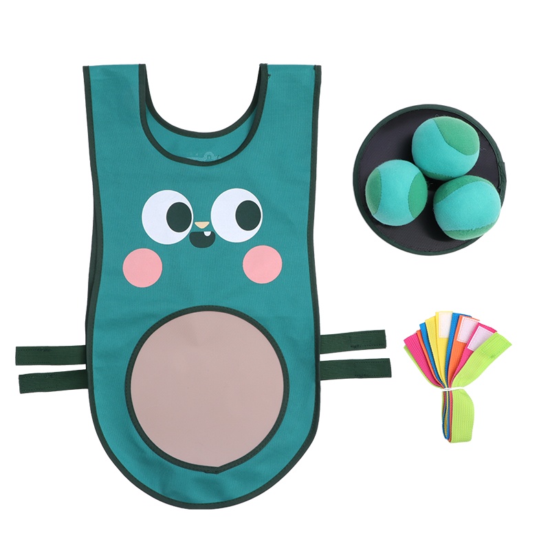 GWIZ儿童躲避球粘球衣幼儿园户外运动亲子互动玩具感统训练游戏(Gmi儿童装)