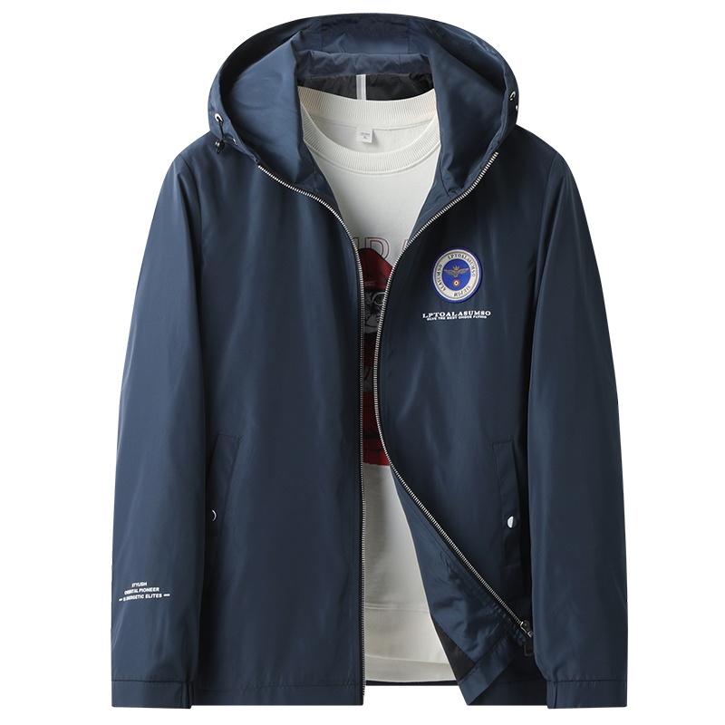 莱诗伯特男装春季男士新款夹克上衣中青年休闲茄克衫jacket651