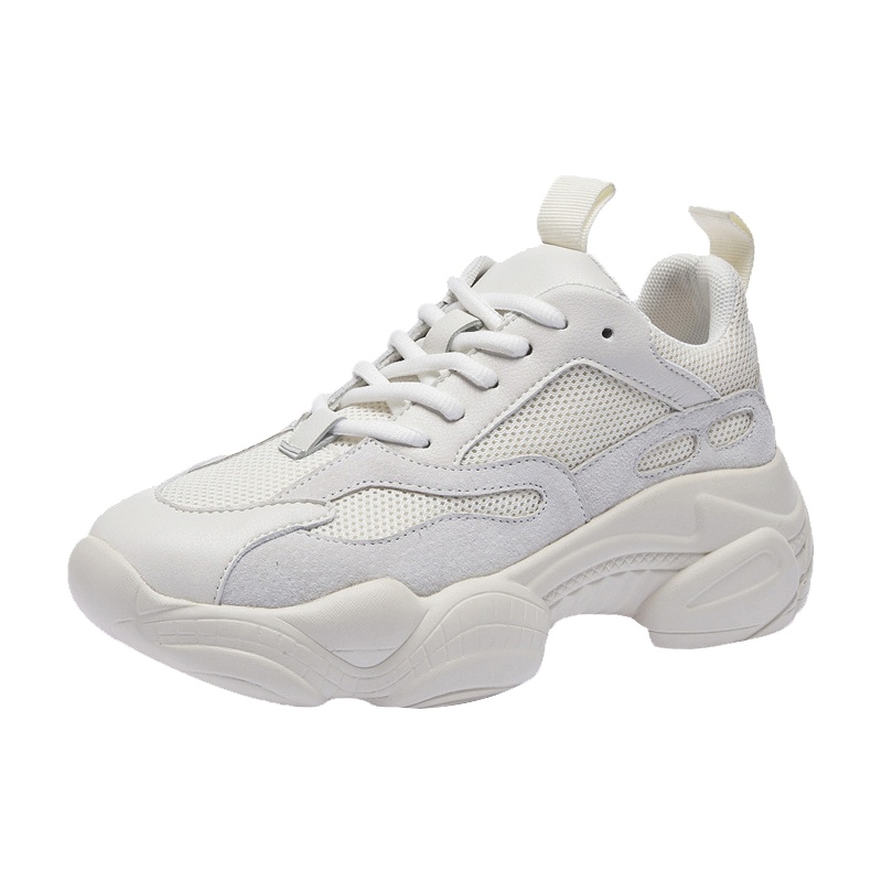 三极户外(Tripolar) TP646 运动鞋女士新款秋季网面女厚底透气跑步运动老爹鞋